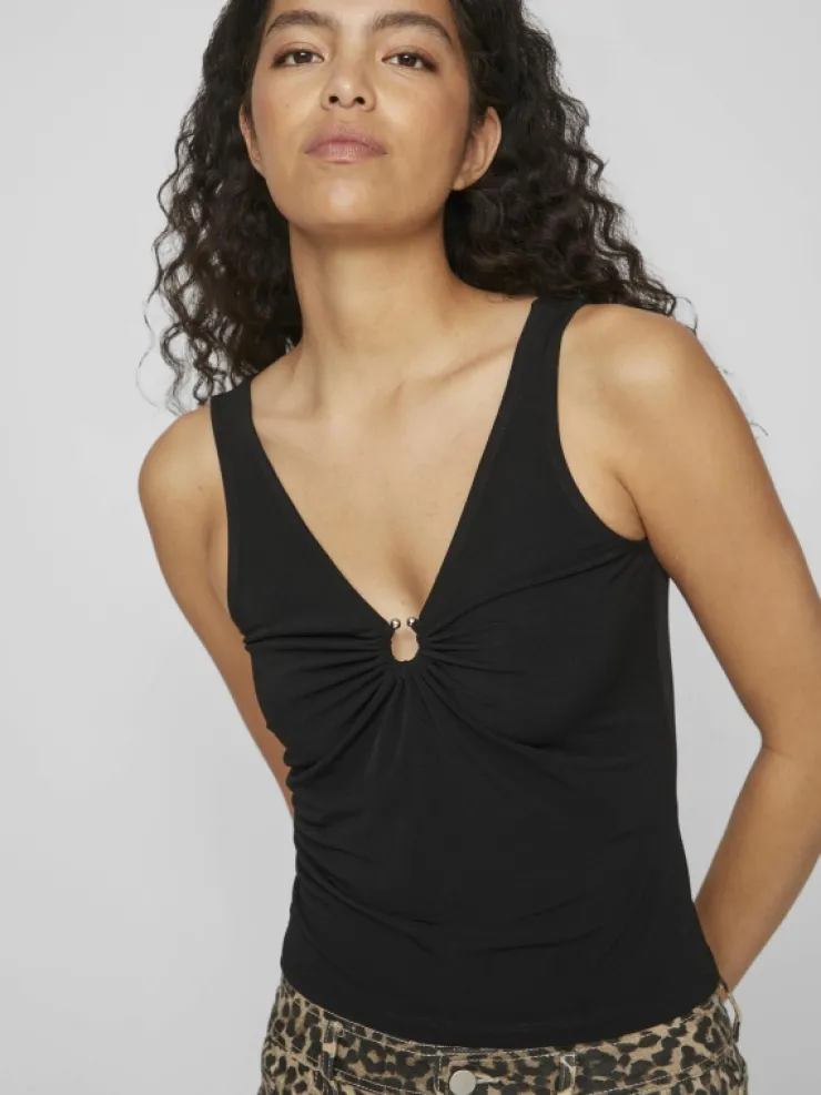 VILA Tops & T-shirts^V-NECK SLEEVELESS TOP