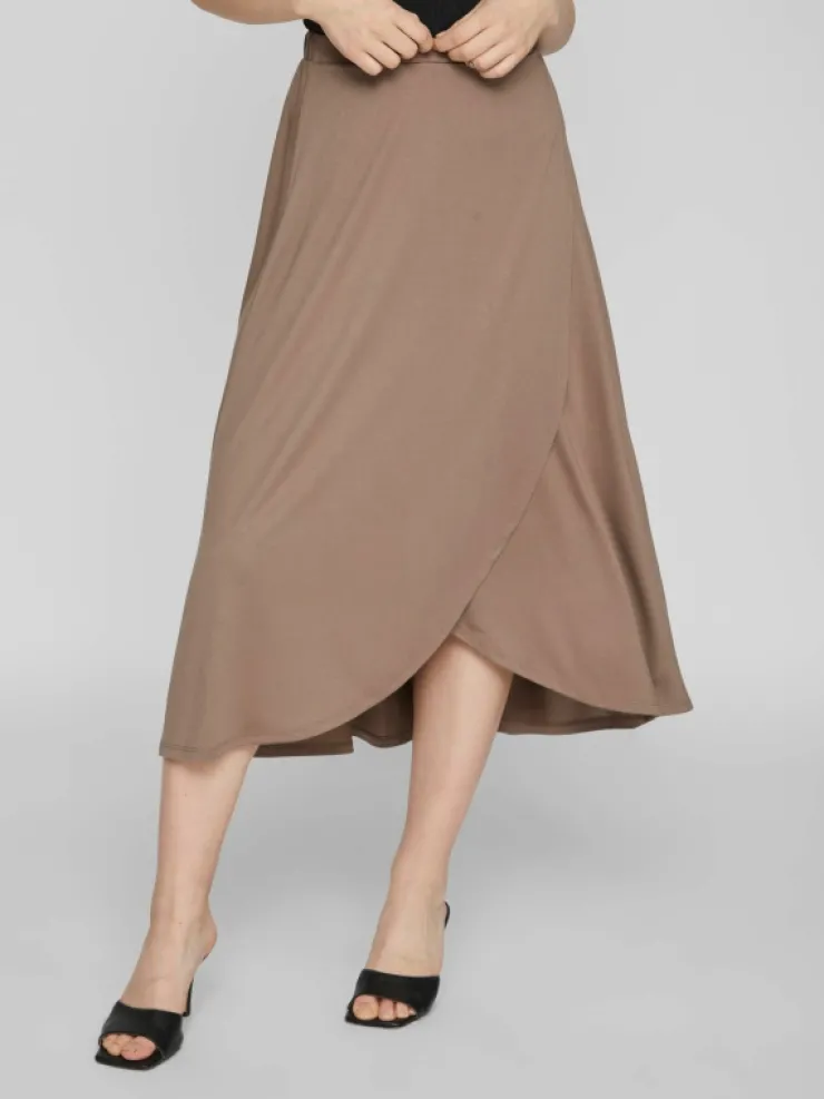 VILA Skirts^WRAP STYLE MIDI SKIRT
