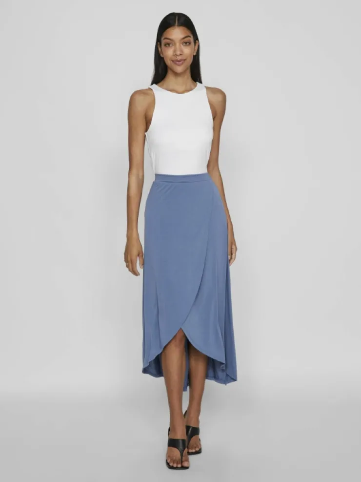 VILA Skirts^WRAP STYLE MIDI SKIRT