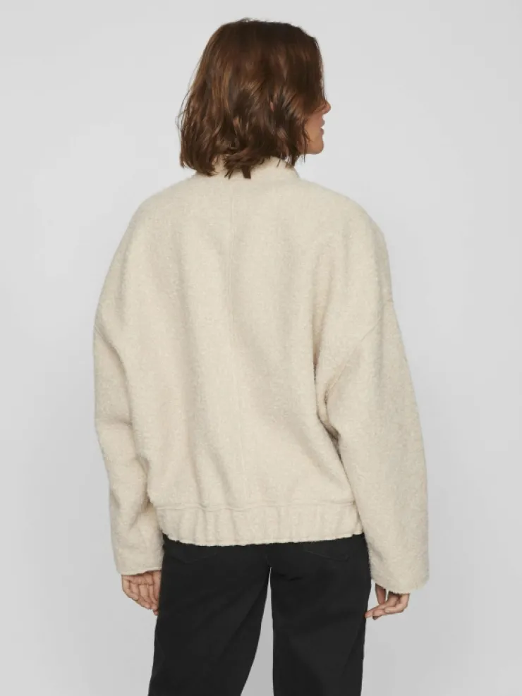 VILA Jackets & Coats^ZIPPER BOMBER JACKET