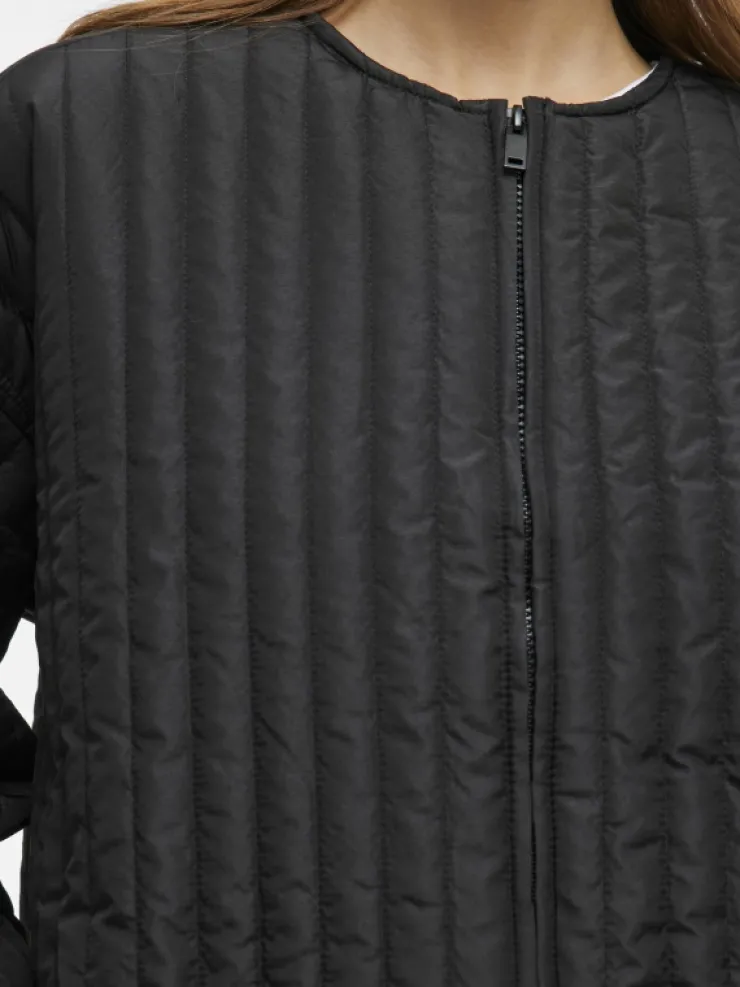 VILA Jackets & Coats^ZIPPER BOMBER JACKET