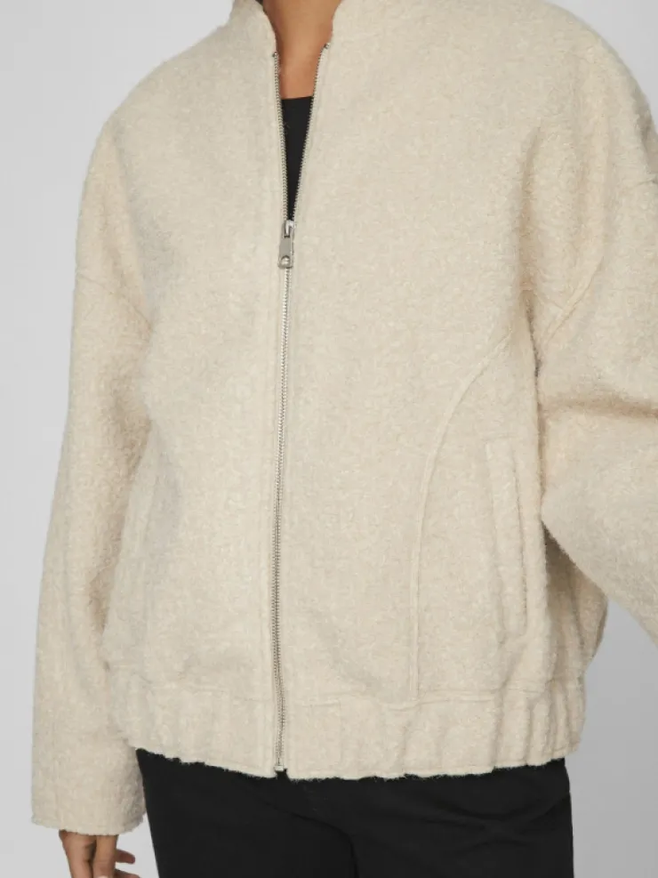 VILA Jackets & Coats^ZIPPER BOMBER JACKET
