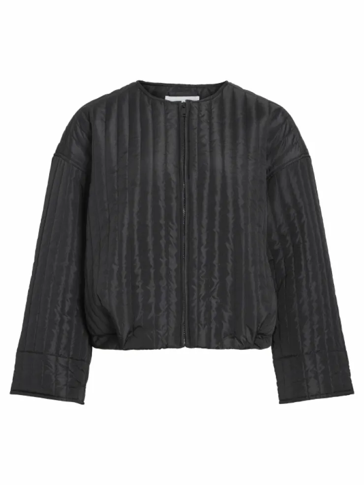 VILA Jackets & Coats^ZIPPER BOMBER JACKET