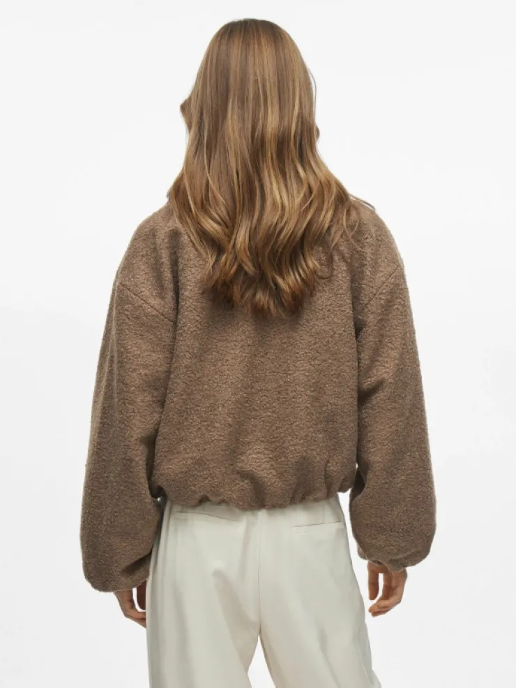 VILA Jackets & Coats^ZIPPER BOMBER JACKET