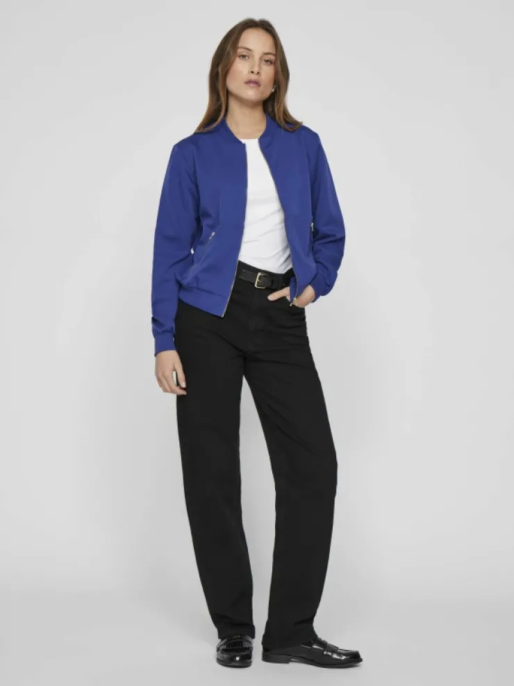 VILA Jackets & Coats^ZIPPER BOMBER JACKET